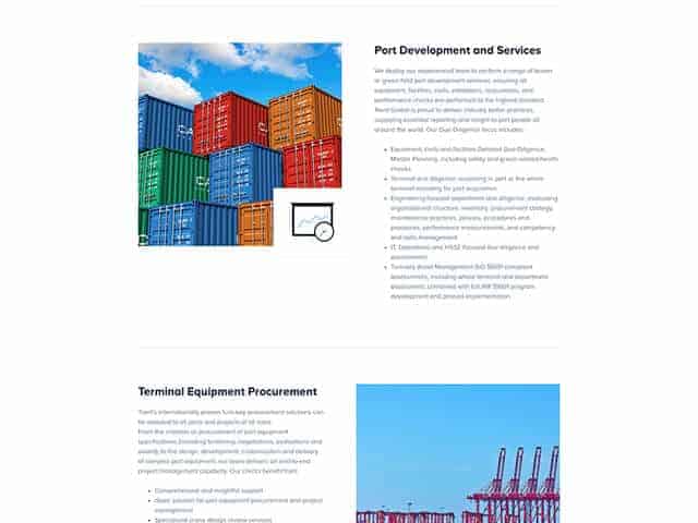 trent port services portfolio solution 1