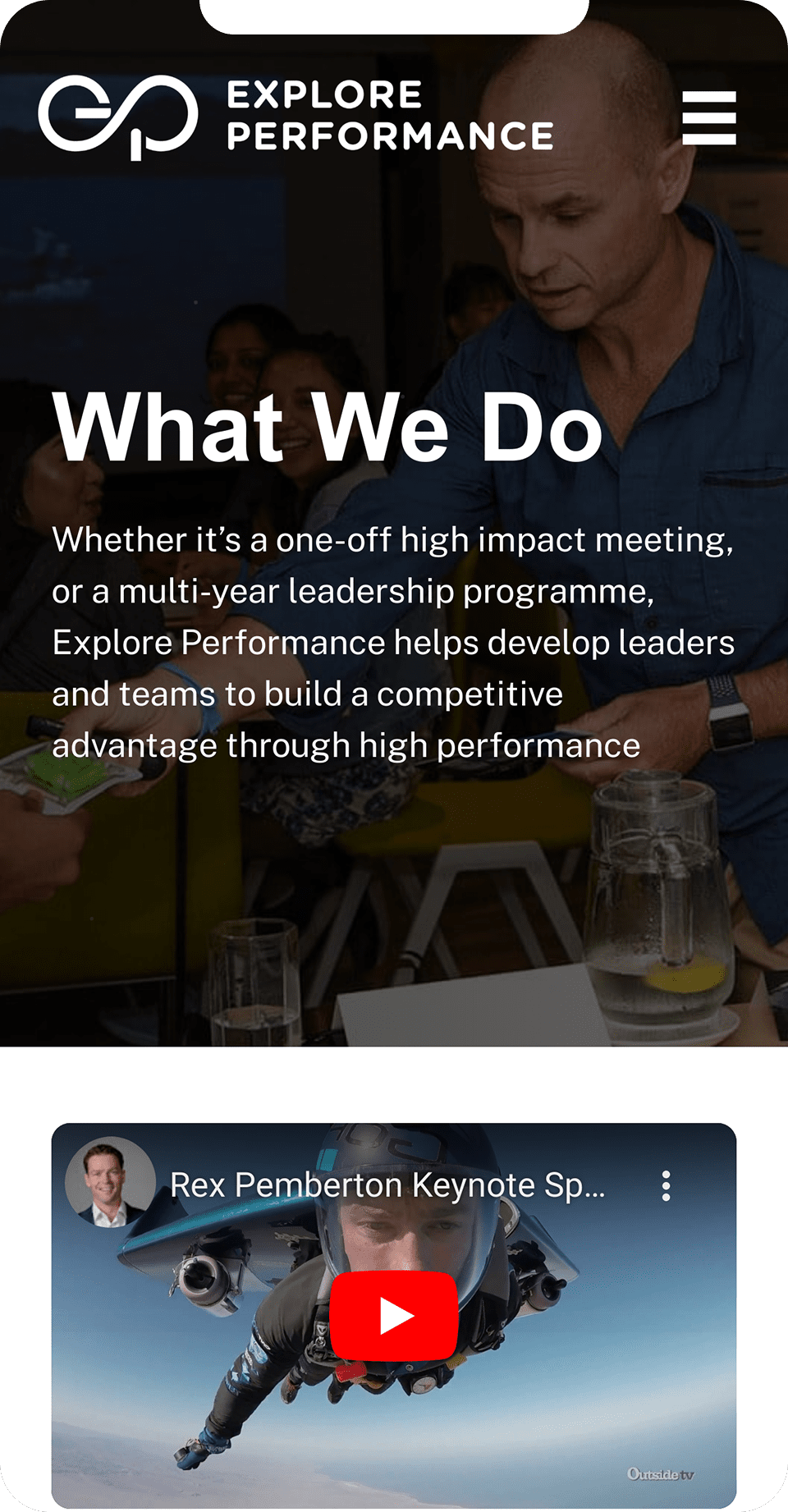 explore performance portfolio notch what we do